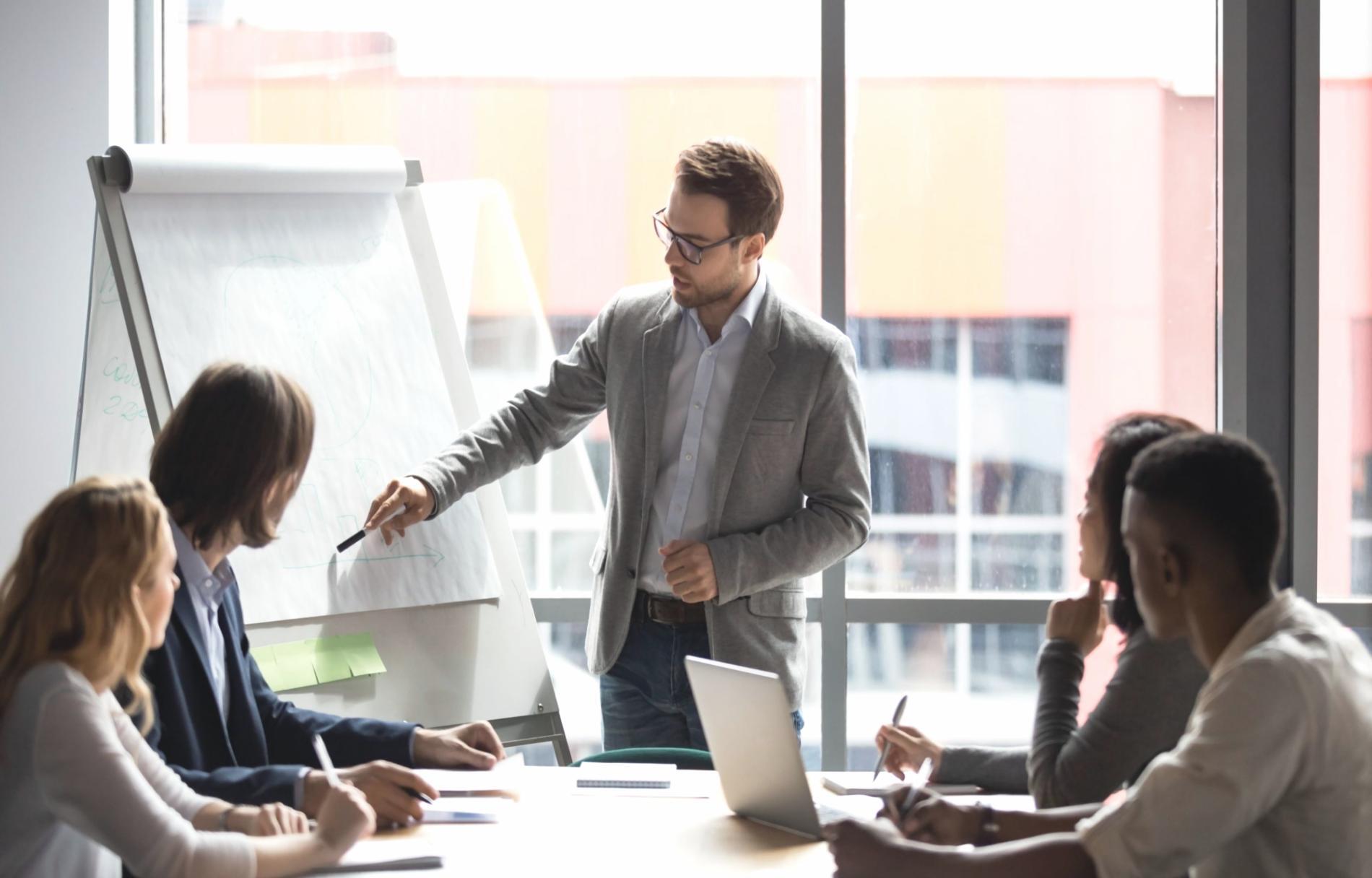Structured webinar session on business partnership methodology